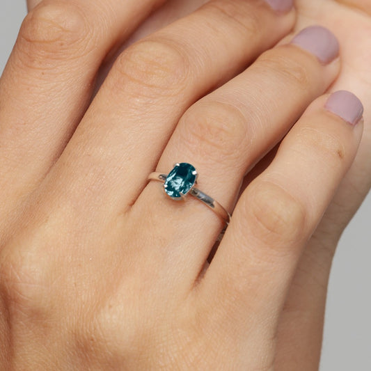 Anel Haal Oval Marie - Prata 925