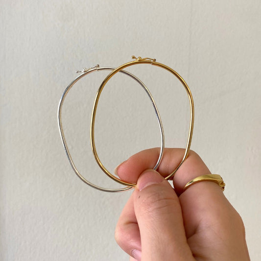 Pulseira Haal Bracelete Liso - Prata 925