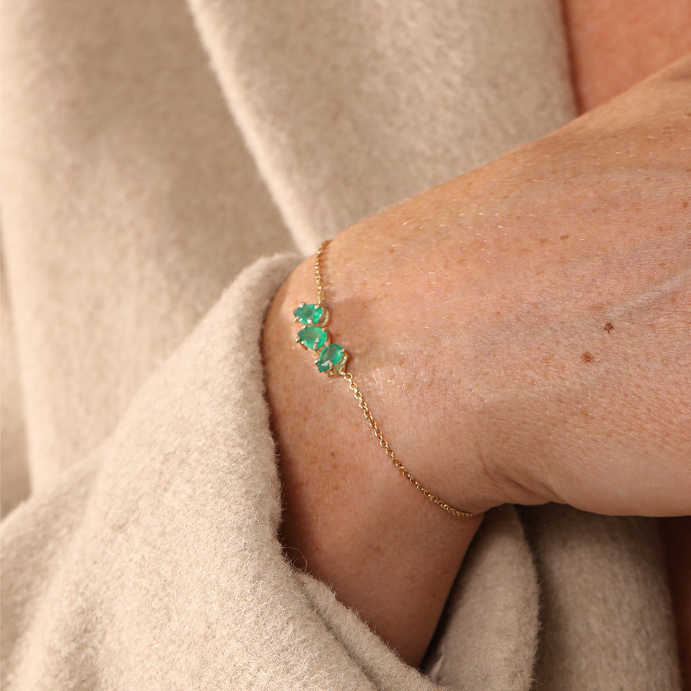 Pulseira Haal Leaf - Prata 925