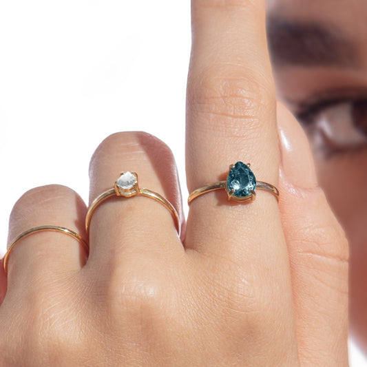 Anel Haal Gota Gabriela - Prata 925