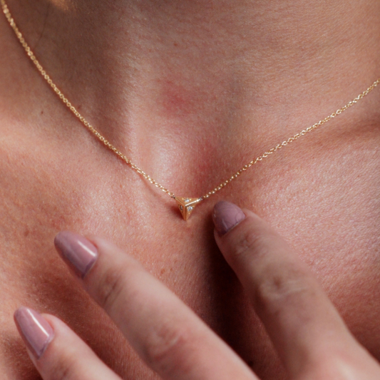 Colar Haal Pirâmide - Prata 925