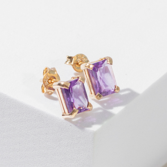 Brincos Haal Baguete Helena - Prata 925