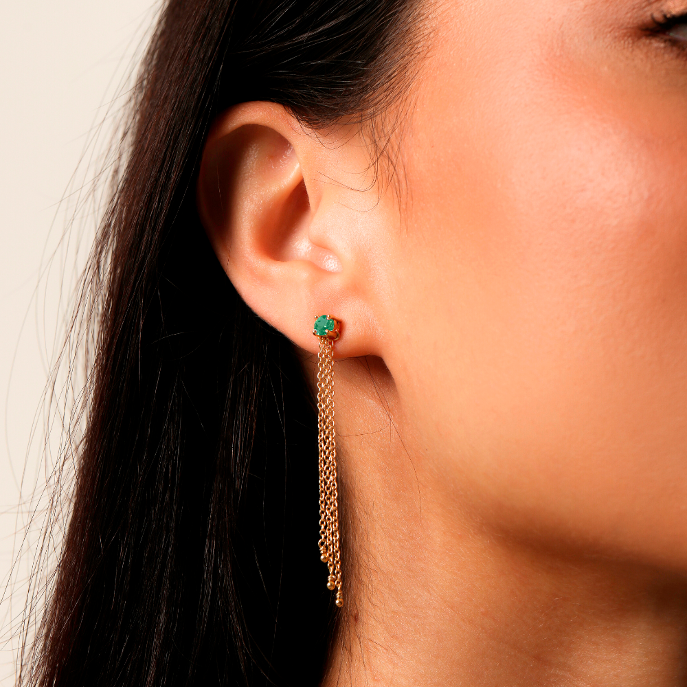 Brincos Haal Luna - Prata 925