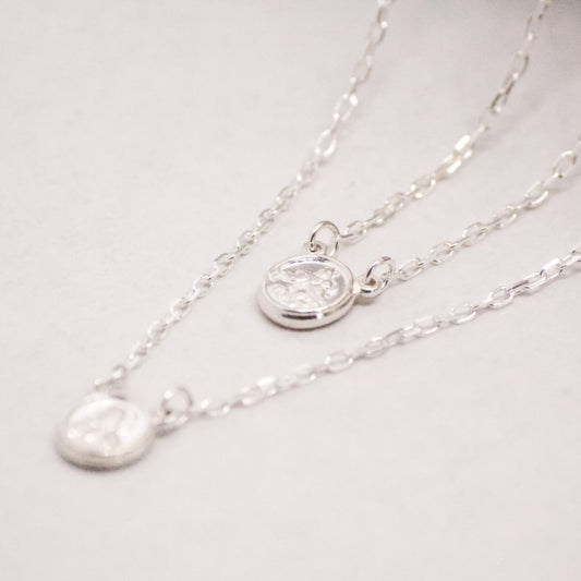 Escapulário Haal Tradicional Redondo - Prata 925