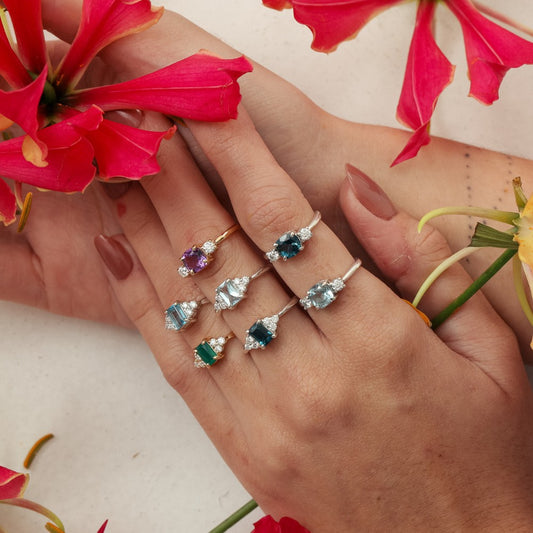 Anel Haal Elizabeth - Prata 925