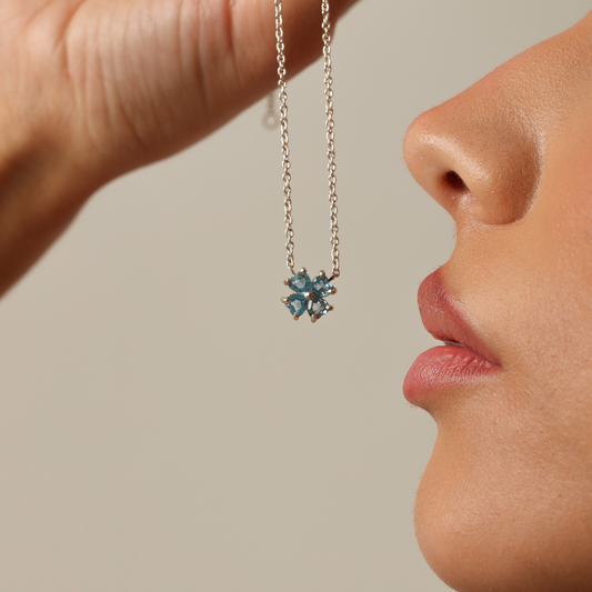 Colar Haal Trevo - Prata 925