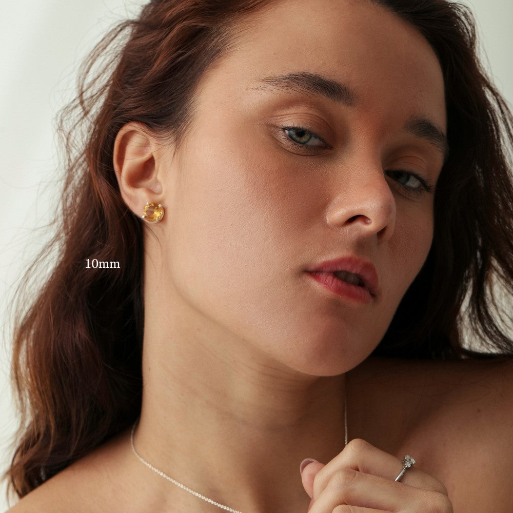 Brincos Haal Redondo Olivia - Prata 925
