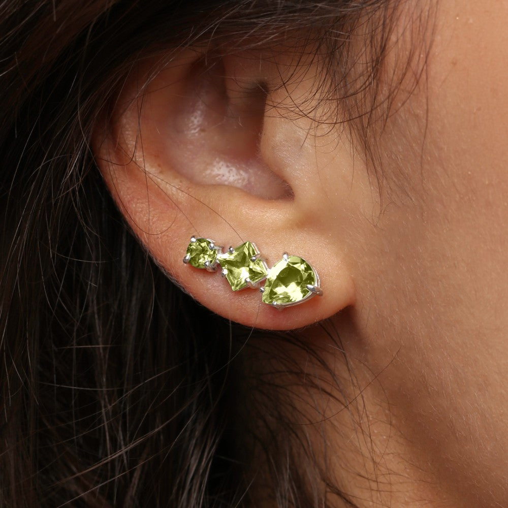 Brincos Haal EarCuff Amelie - Prata 925