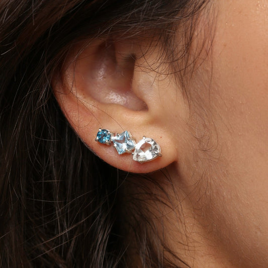 Brincos Haal EarCuff Amelie - Prata 925