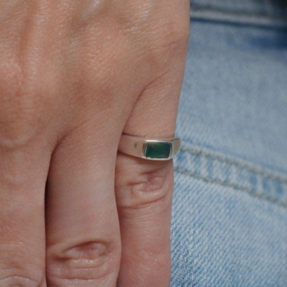 Anel Haal Luiza - Prata 925