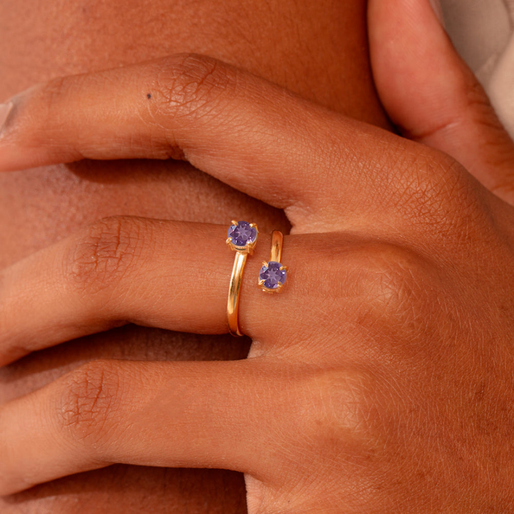 Anel Haal Redondo Duplo - Prata 925