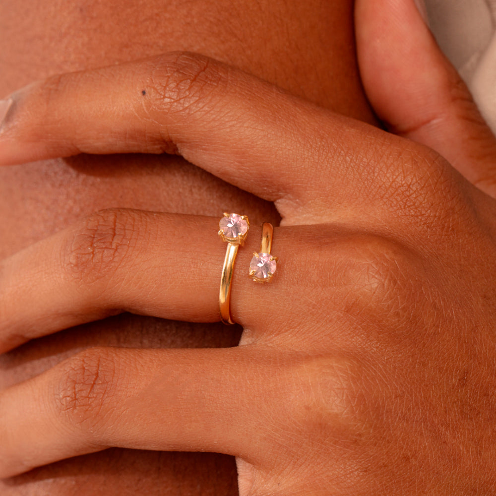 Anel Haal Redondo Duplo - Prata 925