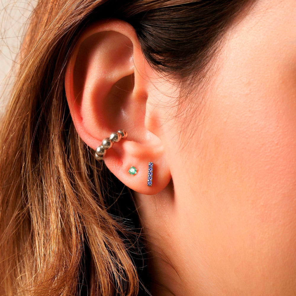 Brincos Haal Palito - Prata 925