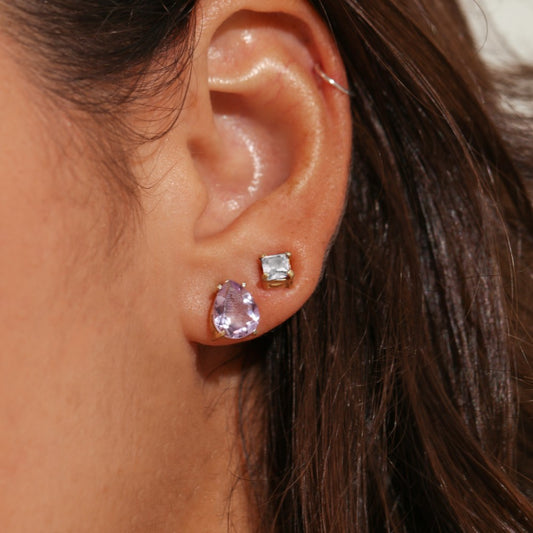 Brincos Haal Gota Gabriela - Prata 925