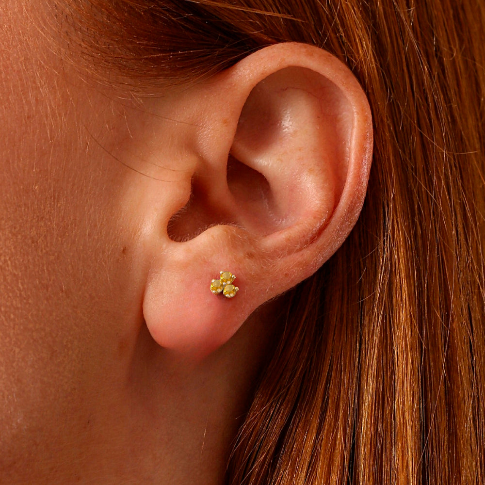 Brincos Haal Poá - Prata 925