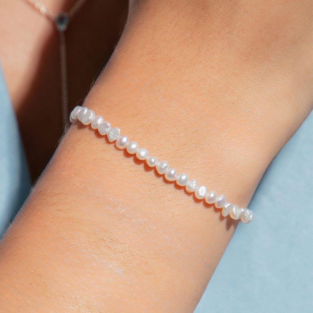 Pulseira Haal Pérolas Matisse - Prata 925