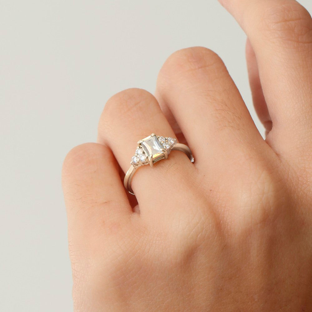 Anel Haal Elizabeth - Prata 925