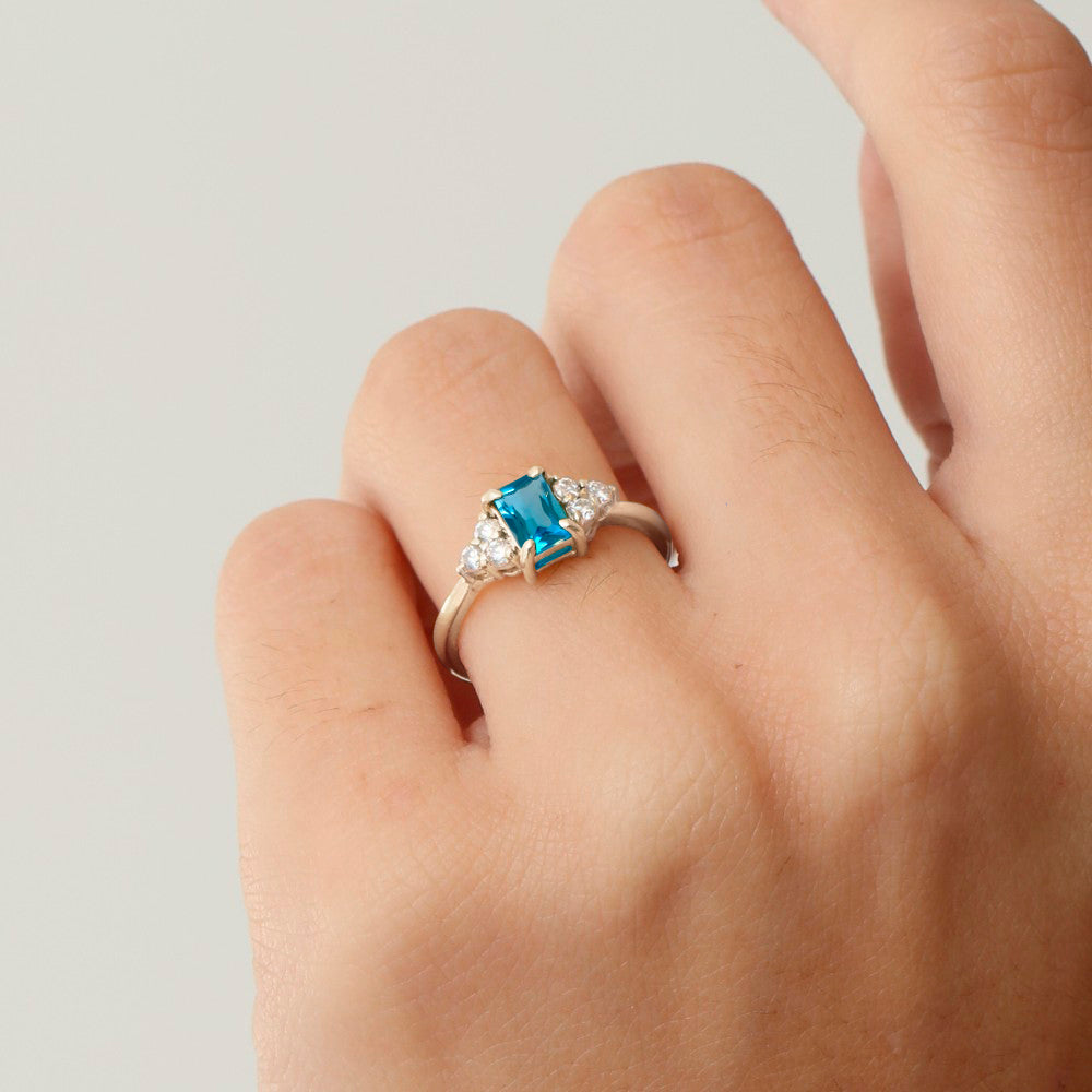 Anel Haal Elizabeth - Prata 925