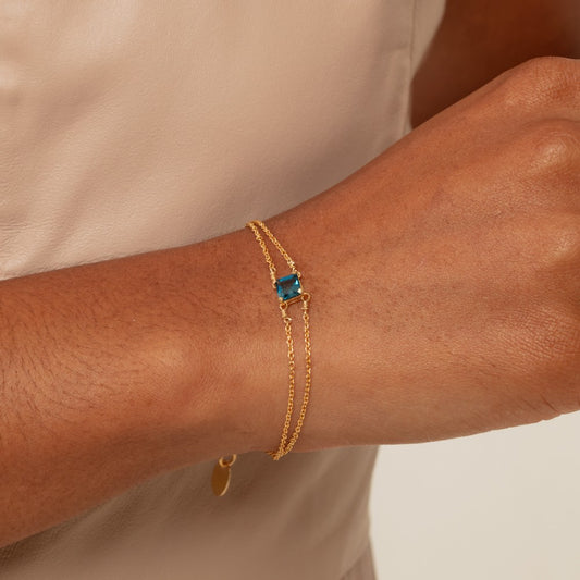 Pulseira Haal Carre Catarina - Prata 925