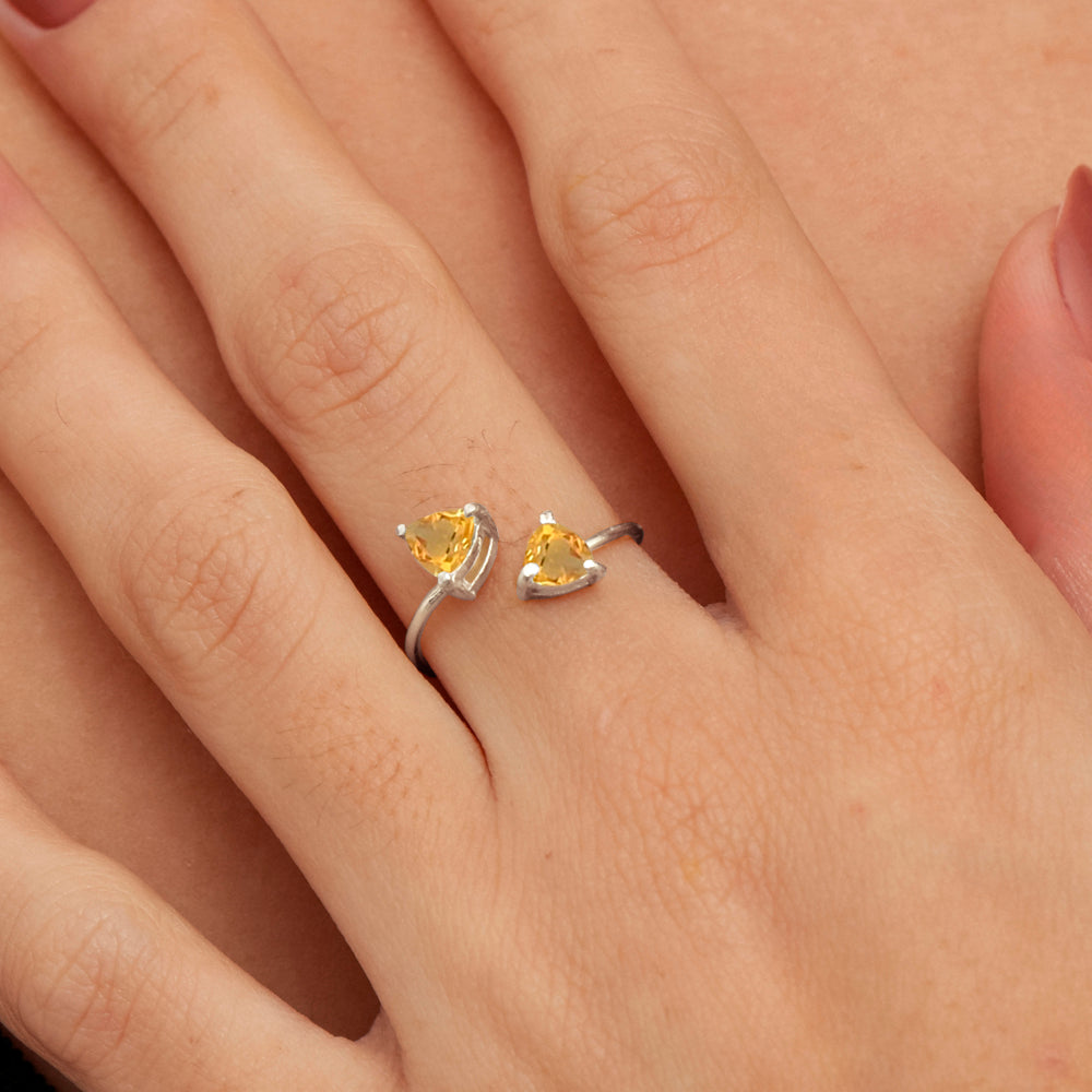 Anel Haal Trillion Tereza Duplo - Prata 925