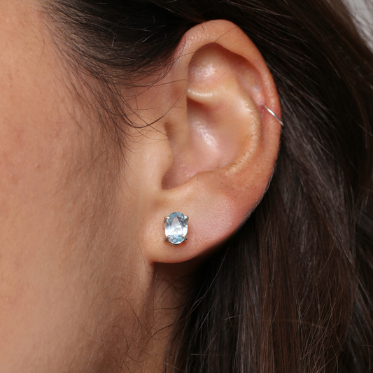 Brincos Haal Oval Marie - Prata 925