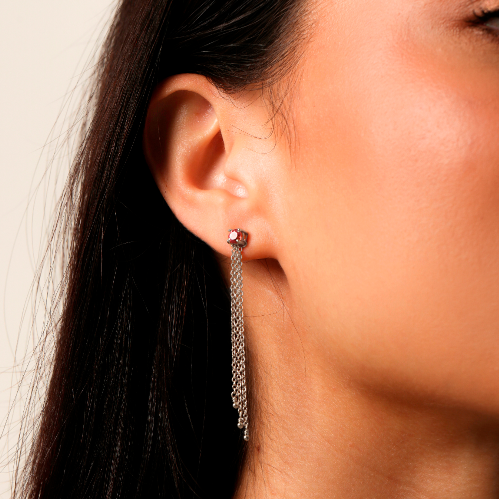 Brincos Haal Luna - Prata 925