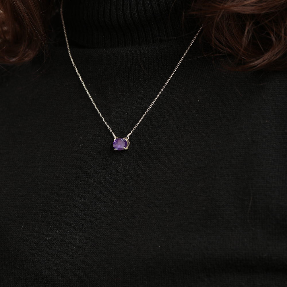 Colar Haal Oval Marie - Prata 925