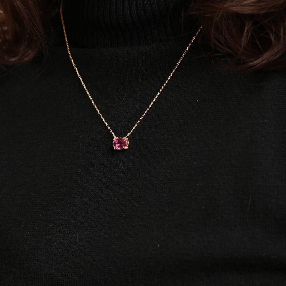 Colar Haal Oval Marie - Prata 925