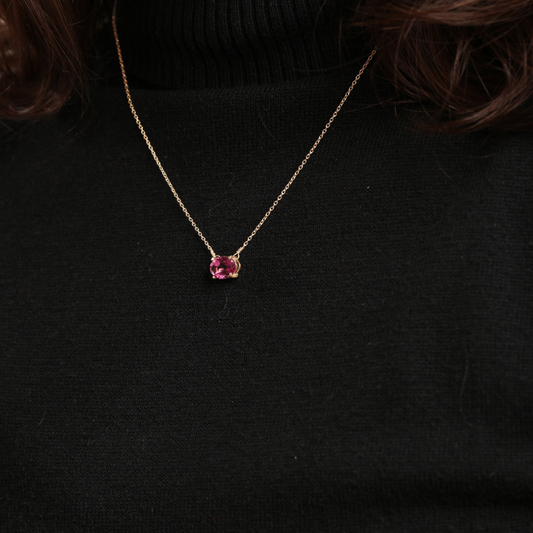 Colar Haal Oval Marie - Prata 925