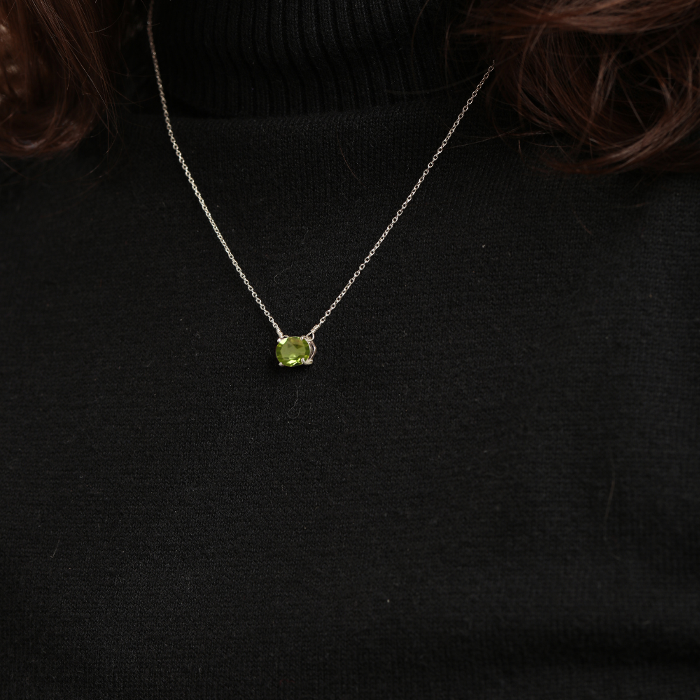 Colar Haal Oval Marie - Prata 925