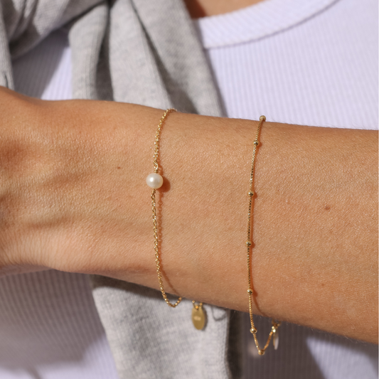 Pulseira Haal Pérola - Prata 925