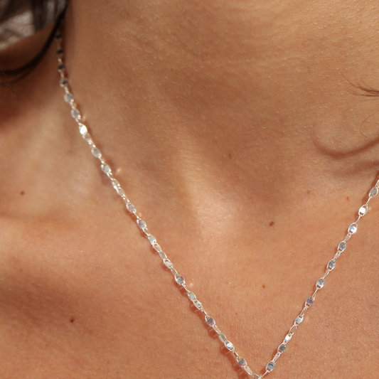 Corrente Haal Shiny - Prata 925