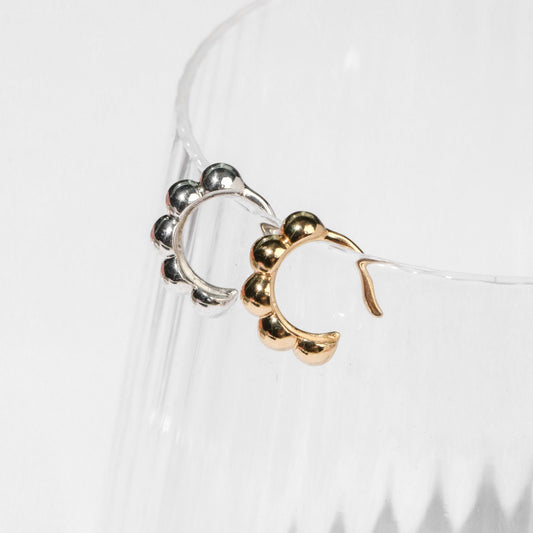 Piercing Pressão Haal Bolotas - Prata 925