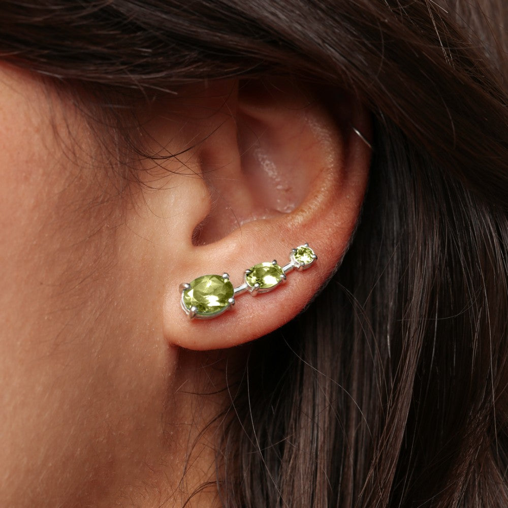 Brincos Haal EarCuff Babette - Prata 925