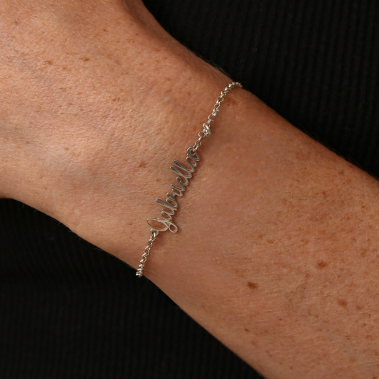 Pulseira Haal Manuscrito - Prata 925