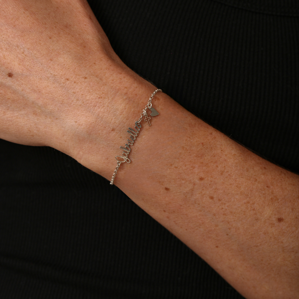 Pulseira Haal Manuscrito - Prata 925